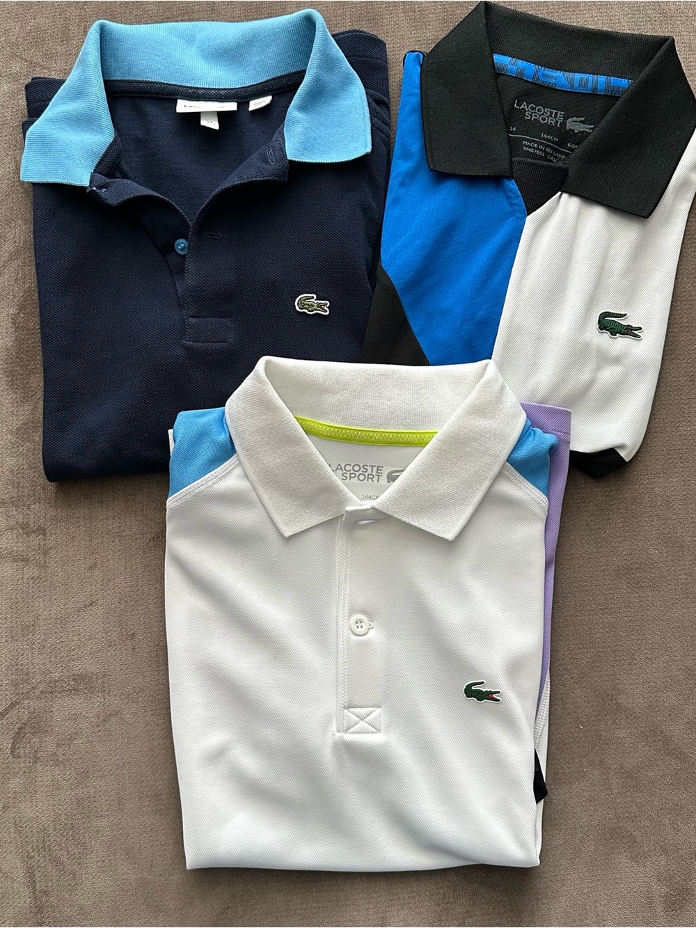 Lacoste boys size 14 bundle